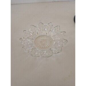 Vintage Federal Glass Petal Bowl Dish 5½ In. Diameters